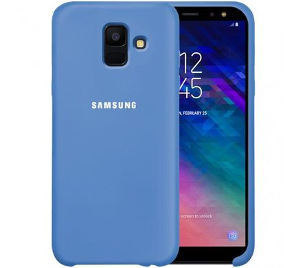 Чохол для Samsung Galaxy A6 2018 (A600) Silky Soft Touch синій