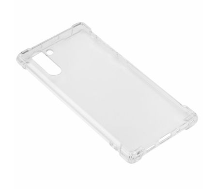 Чехол для Samsung Galaxy Note 10 (N970) WXD ударопрочный прозрачный, Прозрачный