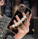 Чехол для iPhone 14 Pearl Bracelet + стекло на камеру Black