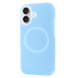 Чехол для iPhone 16 Neon Silicone Case MagSafe Sky