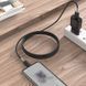 Кабель HOCO Type-C Soft silicone charging X48 |1m, 3A| Black, Black