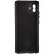 Чохол для Samsung Galaxy A04 Silicone Full camera закритий низ + захист камери Чорний / Black