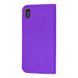 Чехол книжка для Xiaomi Redmi 7A Premium HD Фиолетовый