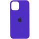 Чехол silicone case for iPhone 12 Pro / 12 (6.1") (Фиолетовый / Ultra Violet)