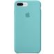 Чехол Silicone case orig 1:1 (AAA) для Apple iPhone 7 plus / 8 plus (5.5") (Бирюзовый / Marine Green)