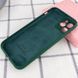 Чохол для Apple iPhone 11 Pro Silicone Full camera / закритий низ + захист камери (Зелений / Army green)