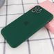 Чохол для Apple iPhone 11 Pro Silicone Full camera / закритий низ + захист камери (Зелений / Army green)