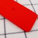 Чехол для Apple iPhone 11 Pro Silicone Full camera / закрытый низ + защита камеры (Красный / Red)