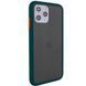 TPU+PC чохол LikGus Maxshield для Apple iPhone 11 Pro (5.8") (Синьо-зелений / Marine Blue)