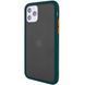 TPU+PC чохол LikGus Maxshield для Apple iPhone 11 Pro (5.8") (Синьо-зелений / Marine Blue)