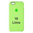 Чохол silicone case for iPhone 6 / 6s Lime / зелений