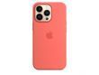 Чохол для Apple Iphone 13 pro Silicone case Original 1:1 full with Magsafe Цитрусовий/ NectarineZest