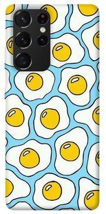 Чохол для Samsung Galaxy S21 Ultra PandaPrint Яєчний фестиваль патерн