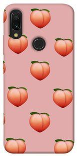 Чохол для Xiaomi Redmi 7 PandaPrint Персики патерн