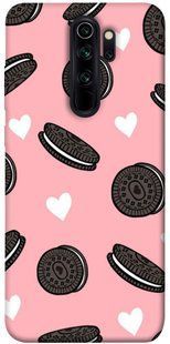 Чохол для Xiaomi Redmi Note 8 Pro PandaPrint Печиво Opeo pink патерн