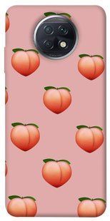 Чехол для Xiaomi Redmi Note 9 5G / Note 9T PandaPrint Персики паттерн