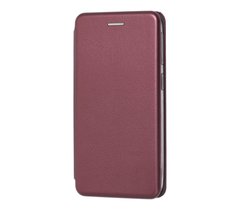 Чехол книжка Premium для Samsung Galaxy A40 (A405) бордовый