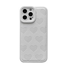 Чохол для iPhone 14 Silicone Love Case White