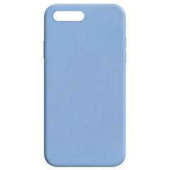 Силиконовый чехол Candy для Apple iPhone 7 plus / 8 plus (5.5"") Голубой / Lilac Blue