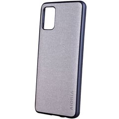 Чехол AIORIA Textile PC+TPU для Samsung Galaxy M31s (Серый)