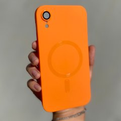 Чехол для iPhone XR Sapphire Matte with MagSafe + стекло на камеру Orange