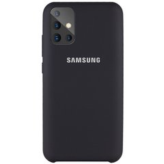 Чехол Silicone Cover (AAA) для Samsung Galaxy A51 (Черный / Black)