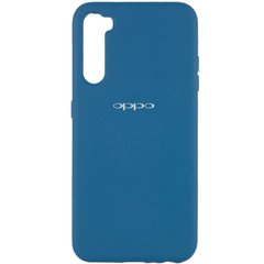 Чехол Silicone Cover Full Protective (A) для OPPO Realme 6 Pro Синий