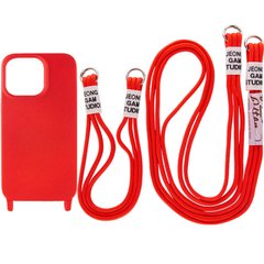 Чехол TPU two straps California для Apple iPhone 11 (6.1") Красный