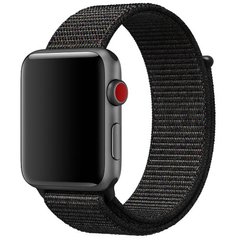 Ремешок Nylon для Apple watch 38mm/40mm (Черный / Black)