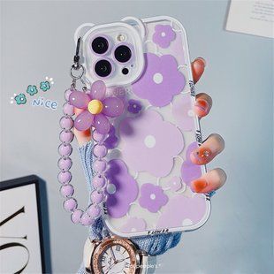 Чехол для iPhone 12 / 12 Pro Chamomile Color Case Purple