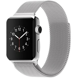 Ремінець для Apple Watch 38/40/41 mm Milanese Loop Silver