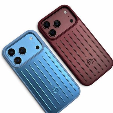 Чехол для Iphone 17 Pro Rimowa Aluminium Case Royal Blue