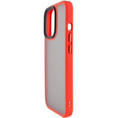 TPU+PC чехол Metal Buttons для Apple iPhone 13 Pro (6.1"") Красный
