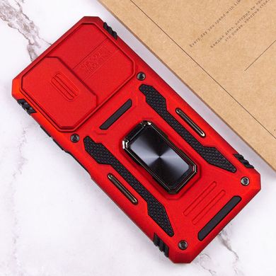 Удароміцний чохол Camshield Army Ring для Xiaomi Redmi 10 Червоний / Red