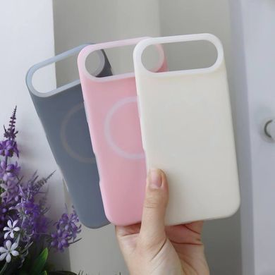 Чохол для iPhone 17 Neon Silicone Case MagSafe Gray