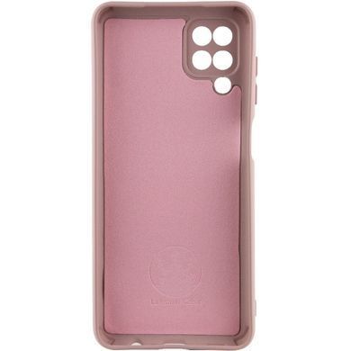 Чехол для Samsung Galaxy M33 5G Silicone Full camera закрытый низ + защита камеры Розовый / Pink Sand