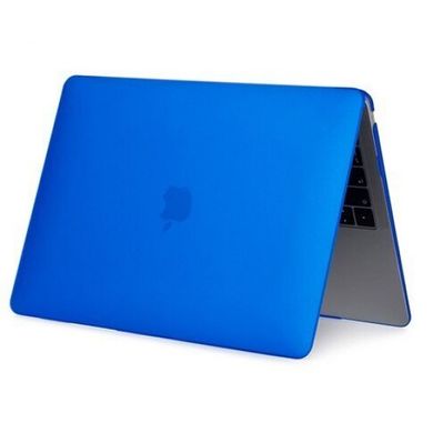 Чехол накладка Matte HardShell Case для Macbook Pro 16" Blue