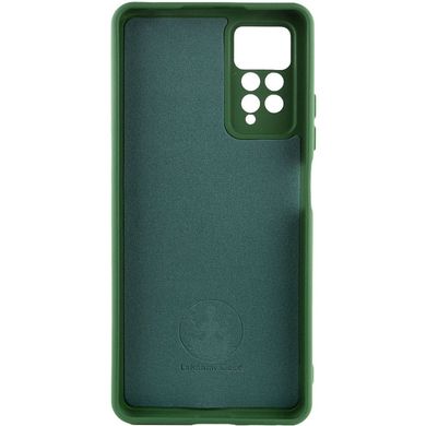 Чехол Silicone Cover Lakshmi Full Camera (A) для Xiaomi Redmi Note 12 Pro Зеленый / Dark green
