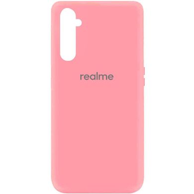 Чехол Silicone Cover My Color Full Protective (A) для Realme 6 Розовый