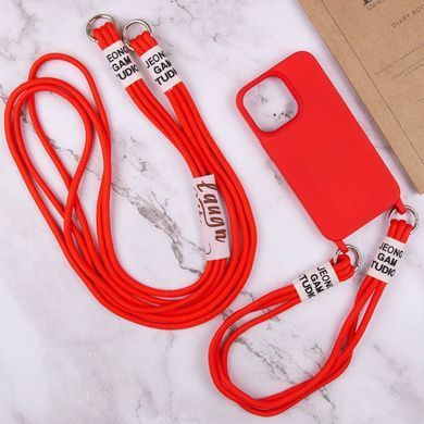 Чехол TPU two straps California для Apple iPhone 11 (6.1") Красный