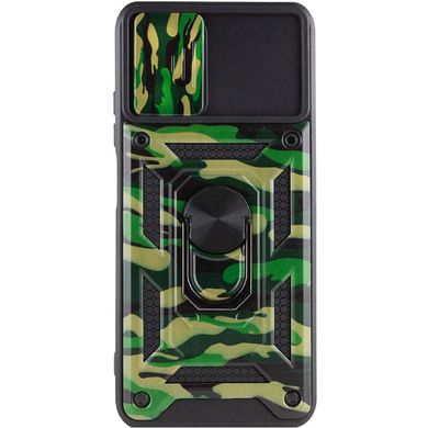 Удароміцний чохол Camshield Serge Ring Camo для Xiaomi Redmi Note 10 Pro / 10 Pro Max Зелений / Army Green
