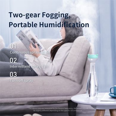 Зволожувач повітря портативний Baseus Magic Wand Portable Humidifier |6-12h, 40mL/h| yellow