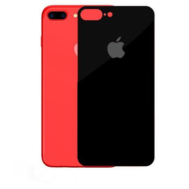 Захисне скло на задню панель Back Glass iPhone 7 plus / 8 Plus Black