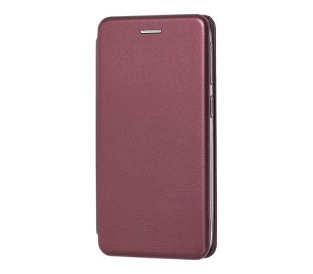 Чехол книжка Premium для Samsung Galaxy A40 (A405) бордовый