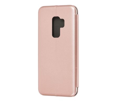 Чохол книжка Premium для Samsung Galaxy S9 + (G965) рожеве золото