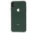 Чехол для iPhone Xs Max Silicone case матовый (TPU) темно-зеленый