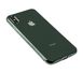 Чехол для iPhone Xs Max Silicone case матовый (TPU) темно-зеленый