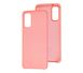 Чохол для Samsung Galaxy S20 + (G985) Silky Soft Touch "світло-рожевий"