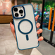 Чохол для iPhone 16 Pro Matte Acrylic MagSafe Blue