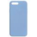Силиконовый чехол Candy для Apple iPhone 7 plus / 8 plus (5.5"") Голубой / Lilac Blue
